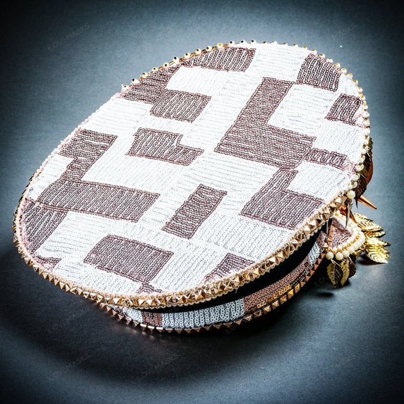 Rose Gold Burning Man Captain Top Cap w/ 3D Goggle - Picture 3 of 8